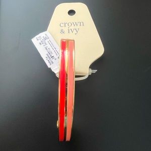 ✨Mix & Match: 2/$10, 5/$20✨ crown & ivy Sorbet fun bangle in pink and gold